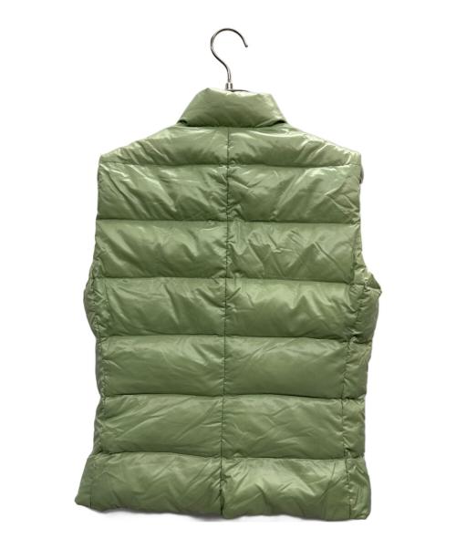 MONCLER（モンクレール）MONCLER (モンクレール) ダウンベスト ミントグリーン サイズ:1の古着・服飾アイテム