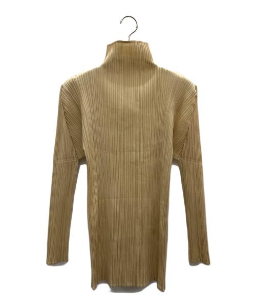 PLEATS PLEASE（プリーツプリーズ）PLEATS PLEASE (プリーツプリーズ) 長袖カットソー ベージュ サイズ:3の古着・服飾アイテム
