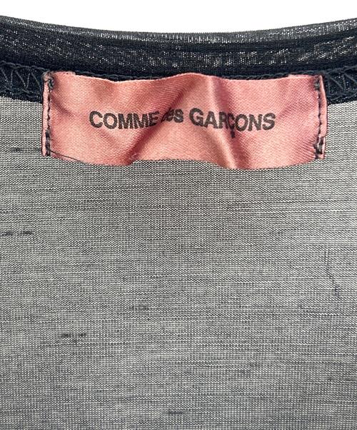COMME des GARCONS（コムデギャルソン）COMME des GARCONS (コムデギャルソン) 半袖ワンピース ドレープ ブラック サイズ:　の古着・服飾アイテム