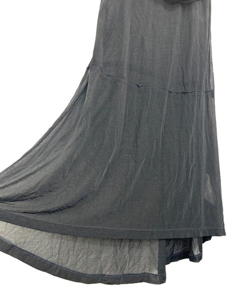 COMME des GARCONS（コムデギャルソン）COMME des GARCONS (コムデギャルソン) 半袖ワンピース ドレープ ブラック サイズ:　の古着・服飾アイテム