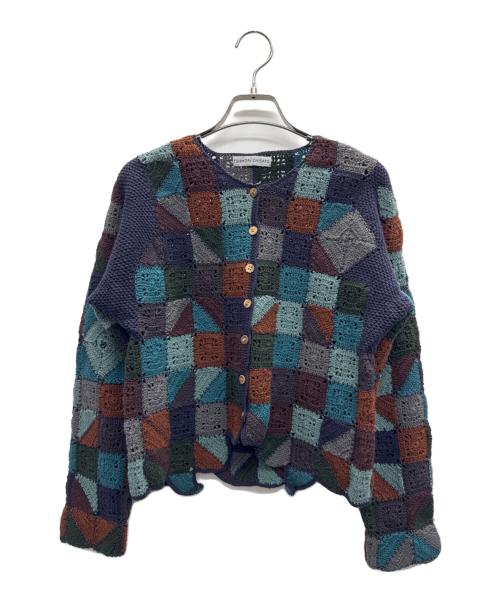 tsumori chisato（ツモリチサト）tsumori chisato (ツモリチサト) ISSEY MIYAKE (イッセイミヤケ) カーディガン ネイビー サイズ:Mの古着・服飾アイテム