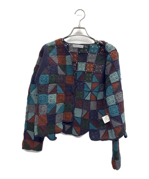 tsumori chisato（ツモリチサト）tsumori chisato (ツモリチサト) ISSEY MIYAKE (イッセイミヤケ) カーディガン ネイビー サイズ:Mの古着・服飾アイテム