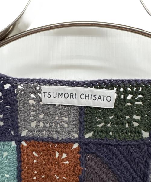 tsumori chisato（ツモリチサト）tsumori chisato (ツモリチサト) ISSEY MIYAKE (イッセイミヤケ) カーディガン ネイビー サイズ:Mの古着・服飾アイテム