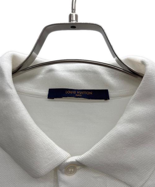 LOUIS VUITTON（ルイ ヴィトン）LOUIS VUITTON (ルイ ヴィトン) ポロシャツ ホワイト サイズ:Lの古着・服飾アイテム