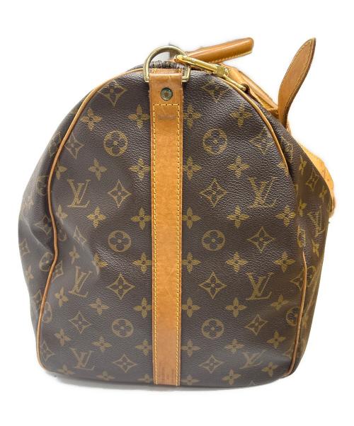 LOUIS VUITTON（ルイ ヴィトン）LOUIS VUITTON (ルイ ヴィトン) ボストンバッグ キーポル・バンドリエール55 ブラウンの古着・服飾アイテム