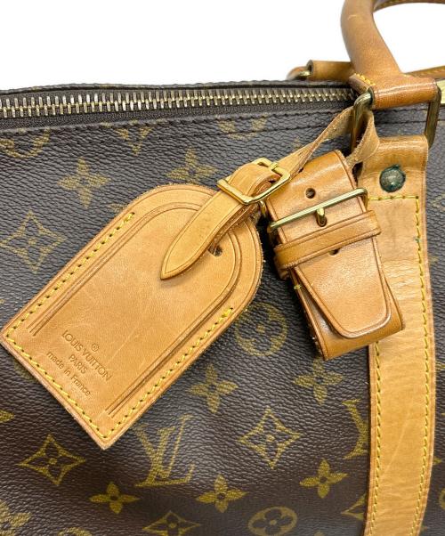 LOUIS VUITTON（ルイ ヴィトン）LOUIS VUITTON (ルイ ヴィトン) ボストンバッグ キーポル・バンドリエール55 ブラウンの古着・服飾アイテム