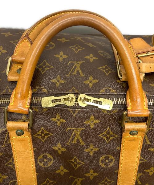 LOUIS VUITTON（ルイ ヴィトン）LOUIS VUITTON (ルイ ヴィトン) ボストンバッグ キーポル・バンドリエール55 ブラウンの古着・服飾アイテム