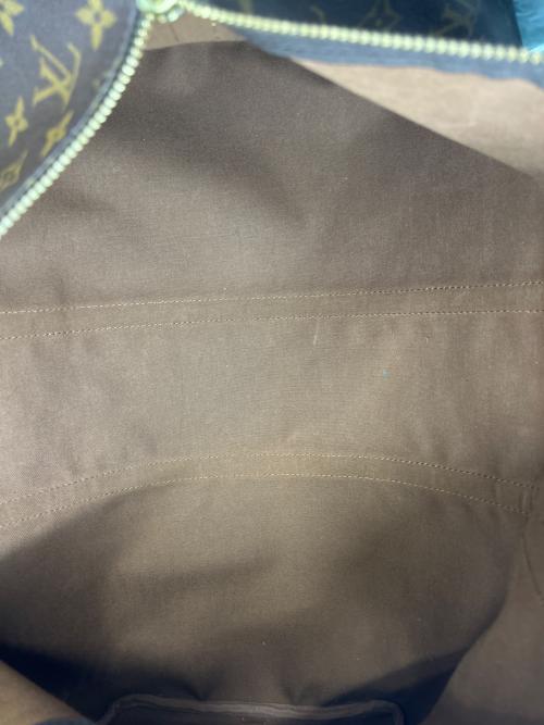 LOUIS VUITTON（ルイ ヴィトン）LOUIS VUITTON (ルイ ヴィトン) ボストンバッグ キーポル・バンドリエール55 ブラウンの古着・服飾アイテム