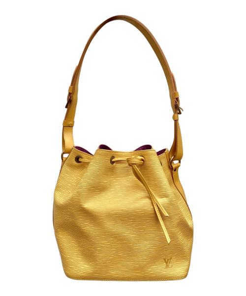 LOUIS VUITTON（ルイ ヴィトン）LOUIS VUITTON (ルイ ヴィトン) ショルダーバッグ プチノエ イエローの古着・服飾アイテム