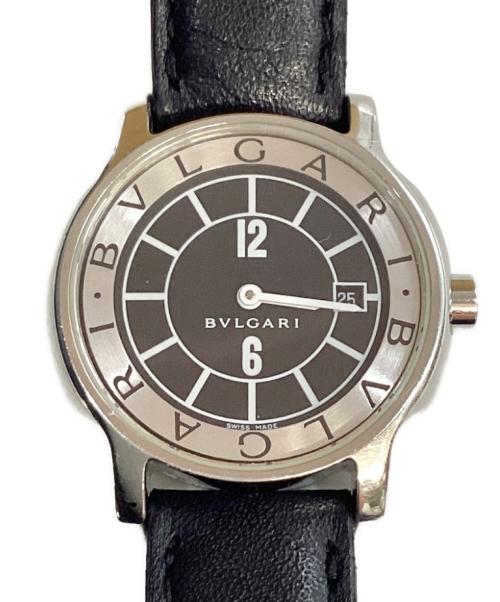 BVLGARI（ブルガリ）BVLGARI (ブルガリ) ソロテンポ ブラック×シルバーの古着・服飾アイテム