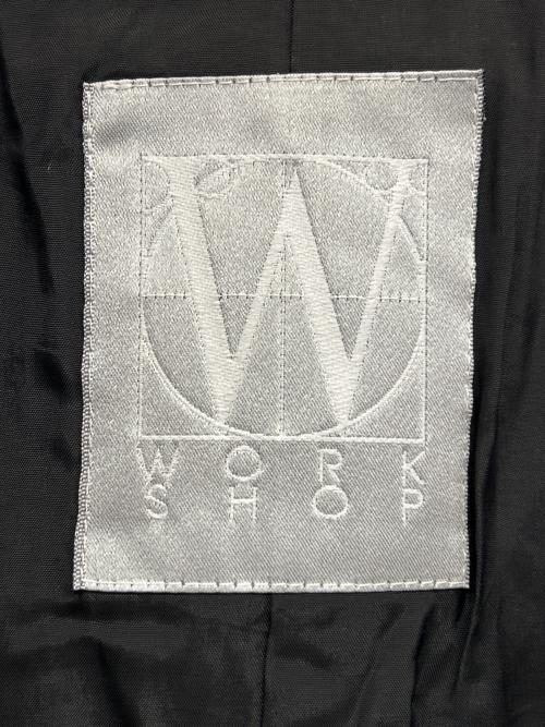 WORK SHOP Yohji yamamoto（ワークショップヨウジヤマモト）WORK SHOP Yohji yamamoto (ワークショップヨウジヤマモト) セットアップスーツ ブラック サイズ:　の古着・服飾アイテム