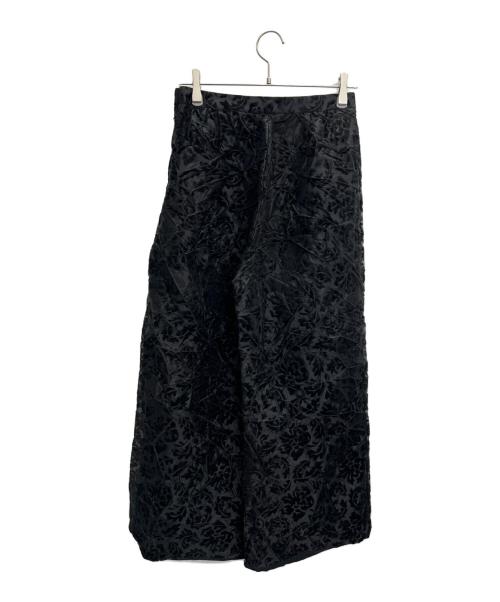 tricot COMME des GARCONS（トリココムデギャルソン）tricot COMME des GARCONS (トリココムデギャルソン) ワイドパンツ ブラック サイズ:Mの古着・服飾アイテム