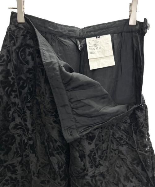 tricot COMME des GARCONS（トリココムデギャルソン）tricot COMME des GARCONS (トリココムデギャルソン) ワイドパンツ ブラック サイズ:Mの古着・服飾アイテム