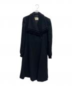EMPORIO ARMANIエンポリオアルマーニ）の古着「OSウールロングコート」｜ブラック