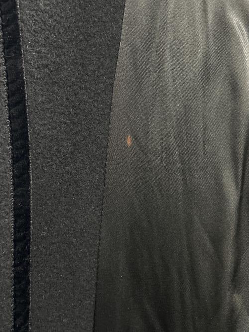 EMPORIO ARMANI（エンポリオアルマーニ）EMPORIO ARMANI (エンポリオアルマーニ) OSウールロングコート ブラック サイズ:38の古着・服飾アイテム