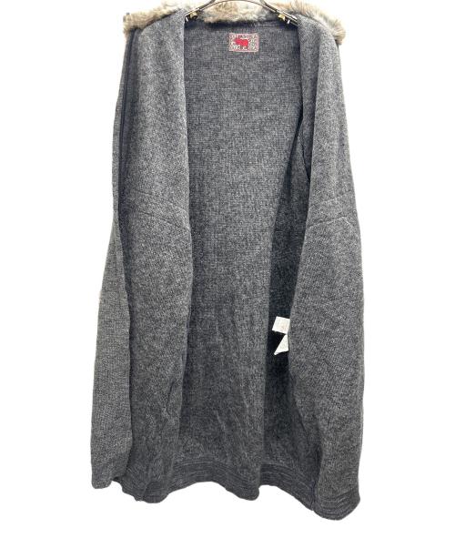 OLLEBOREBLA（アルベロベロ）OLLEBOREBLA (アルベロベロ) ニットコート グレー サイズ:　の古着・服飾アイテム