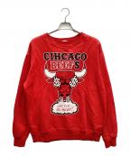 CHICAGO BEEFSシカゴ ビーフス）の古着「クルーネックスウェット」｜レッド