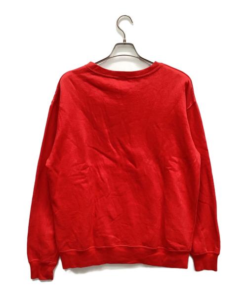 CHICAGO BEEFS（シカゴ ビーフス）CHICAGO BEEFS (シカゴ ビーフス) クルーネックスウェット レッド サイズ:表記なしの古着・服飾アイテム