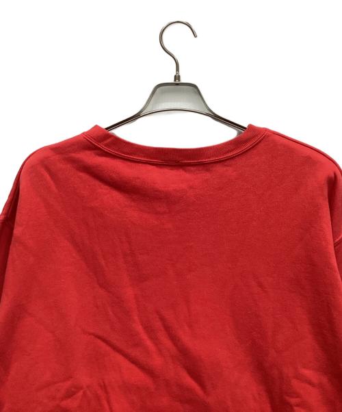CHICAGO BEEFS（シカゴ ビーフス）CHICAGO BEEFS (シカゴ ビーフス) クルーネックスウェット レッド サイズ:表記なしの古着・服飾アイテム