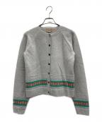 GUCCIグッチ）の古着「Wool Cardigan」｜グレー