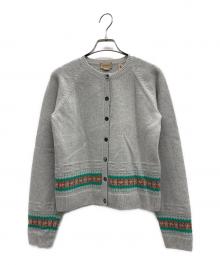 GUCCI（グッチ）の古着「Wool Cardigan」｜グレー
