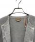 中古・古着 GUCCI (グッチ) Wool Cardigan グレー サイズ:12：15000円