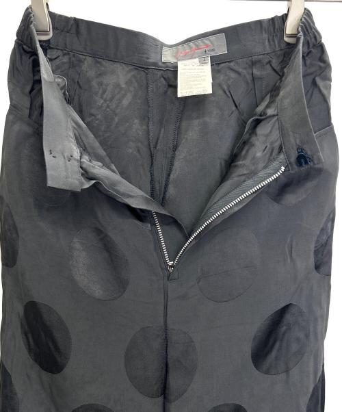 yohji yamamoto+noir（ヨウジヤマモトプリュスノアール）yohji yamamoto+noir (ヨウジヤマモトプリュスノアール) サミュエルパンツ ブラック サイズ:1の古着・服飾アイテム