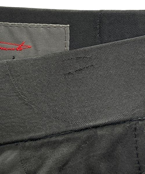 yohji yamamoto+noir（ヨウジヤマモトプリュスノアール）yohji yamamoto+noir (ヨウジヤマモトプリュスノアール) サミュエルパンツ ブラック サイズ:1の古着・服飾アイテム