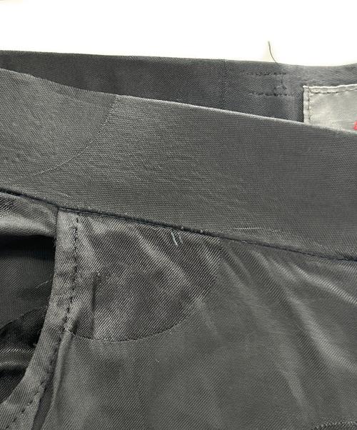 yohji yamamoto+noir（ヨウジヤマモトプリュスノアール）yohji yamamoto+noir (ヨウジヤマモトプリュスノアール) サミュエルパンツ ブラック サイズ:1の古着・服飾アイテム