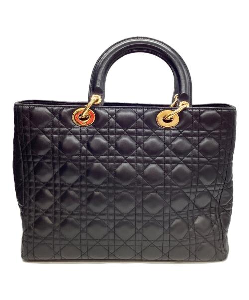 Christian Dior（クリスチャン ディオール）Christian Dior (クリスチャン ディオール) レディディオール ハンドバッグ ブラックの古着・服飾アイテム
