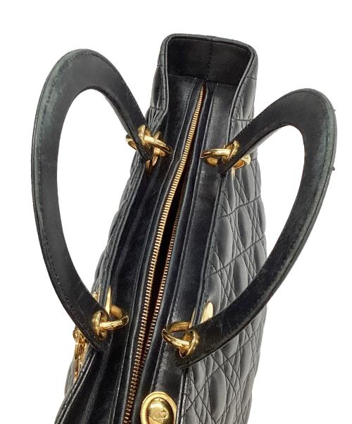 Christian Dior（クリスチャン ディオール）Christian Dior (クリスチャン ディオール) レディディオール ハンドバッグ ブラックの古着・服飾アイテム