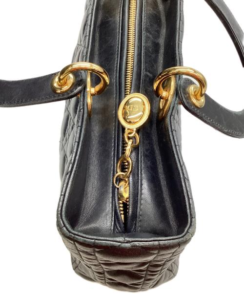 Christian Dior（クリスチャン ディオール）Christian Dior (クリスチャン ディオール) レディディオール ハンドバッグ ブラックの古着・服飾アイテム