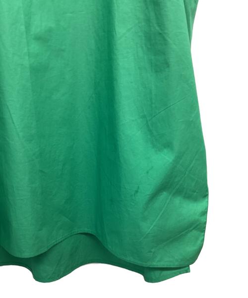 BALENCIAGA（バレンシアガ）BALENCIAGA (バレンシアガ) ノースリーブワンピース グリーン サイズ:34の古着・服飾アイテム