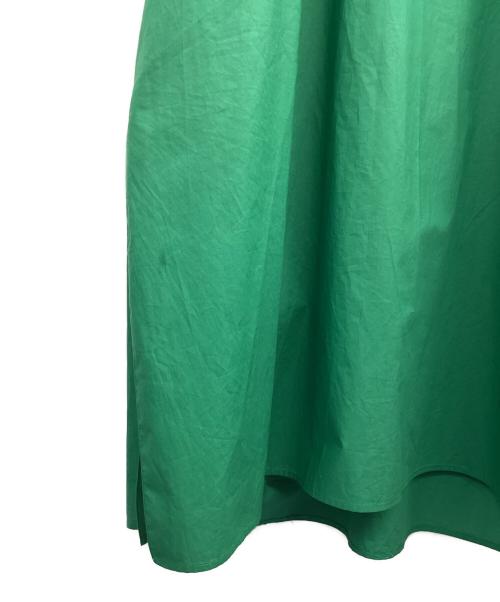 BALENCIAGA（バレンシアガ）BALENCIAGA (バレンシアガ) ノースリーブワンピース グリーン サイズ:34の古着・服飾アイテム