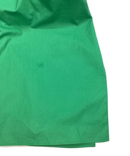 BALENCIAGA（バレンシアガ）BALENCIAGA (バレンシアガ) ノースリーブワンピース グリーン サイズ:34の古着・服飾アイテム