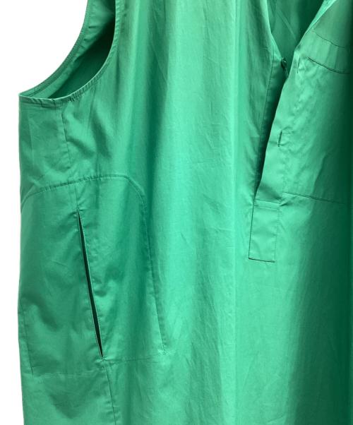 BALENCIAGA（バレンシアガ）BALENCIAGA (バレンシアガ) ノースリーブワンピース グリーン サイズ:34の古着・服飾アイテム