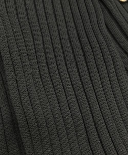 PLST（プラステ）PLST (プラステ) 薄手カーディガン ブラック サイズ:SIZE Mの古着・服飾アイテム