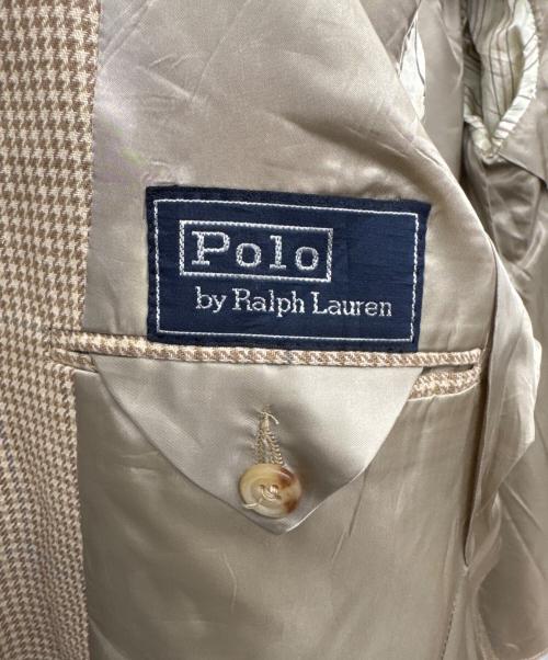 POLO RALPH LAUREN（ポロ・ラルフローレン）POLO RALPH LAUREN (ポロ・ラルフローレン) テーラードジャケット ベージュ サイズ:39の古着・服飾アイテム