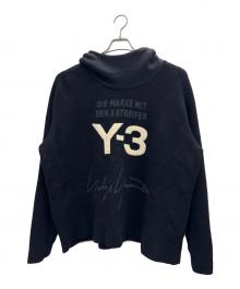 Y-3×adidas（ワイスリー×アディダス）の古着「パーカー」｜ブラック