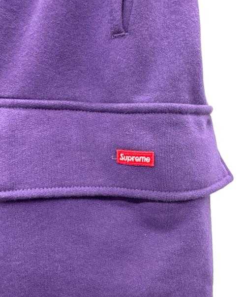 SUPREME（シュプリーム）SUPREME (シュプリーム) Small Box Cargo Sweatpant パープル サイズ:Lの古着・服飾アイテム