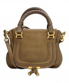 Chloeクロエ）の古着「2WAYショルダーバッグ マーシー」｜ブラウン