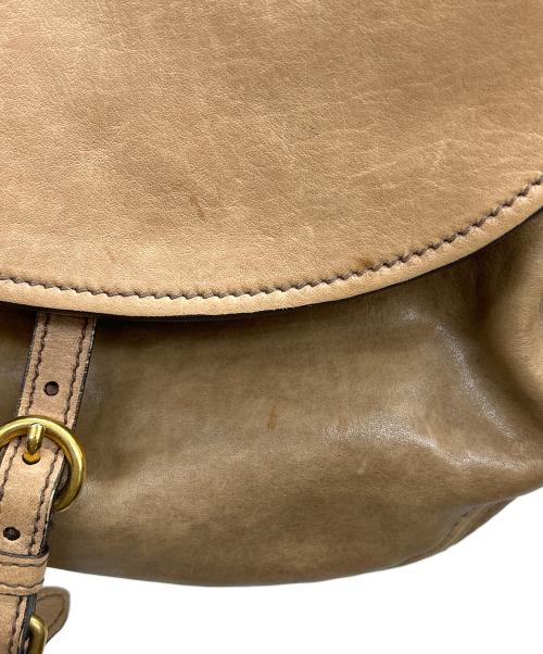 MIU MIU（ミュウミュウ）MIU MIU (ミュウミュウ) 2WAYバッグ ブラウンの古着・服飾アイテム