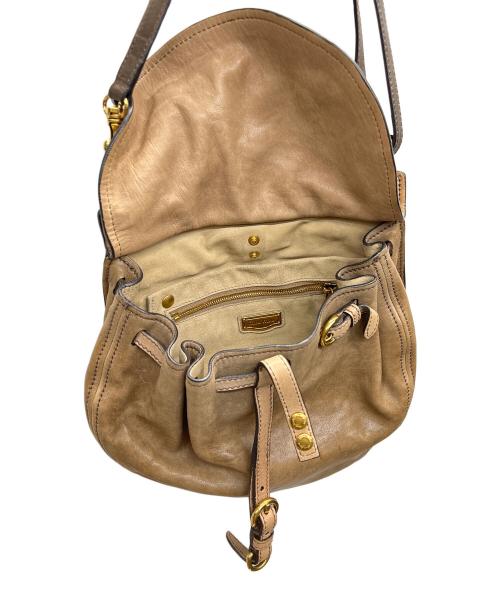 MIU MIU（ミュウミュウ）MIU MIU (ミュウミュウ) 2WAYバッグ ブラウンの古着・服飾アイテム