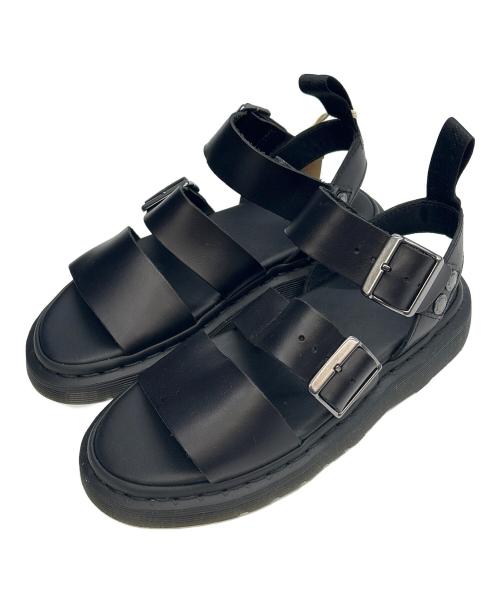 Dr.Martens（ドクターマーチン）Dr.Martens (ドクターマーチン) グリフォンサンダル ブラック サイズ:UK4の古着・服飾アイテム