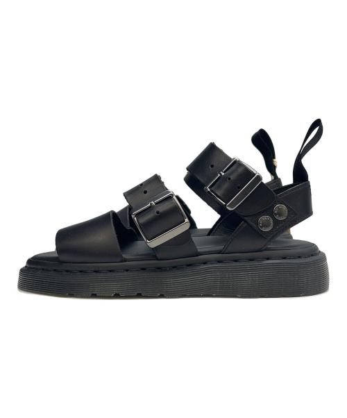 Dr.Martens（ドクターマーチン）Dr.Martens (ドクターマーチン) グリフォンサンダル ブラック サイズ:UK4の古着・服飾アイテム