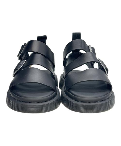 Dr.Martens（ドクターマーチン）Dr.Martens (ドクターマーチン) グリフォンサンダル ブラック サイズ:UK4の古着・服飾アイテム