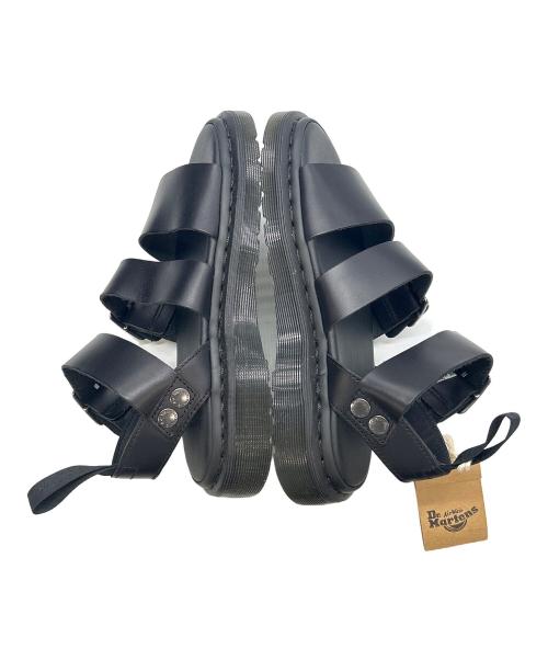 Dr.Martens（ドクターマーチン）Dr.Martens (ドクターマーチン) グリフォンサンダル ブラック サイズ:UK4の古着・服飾アイテム