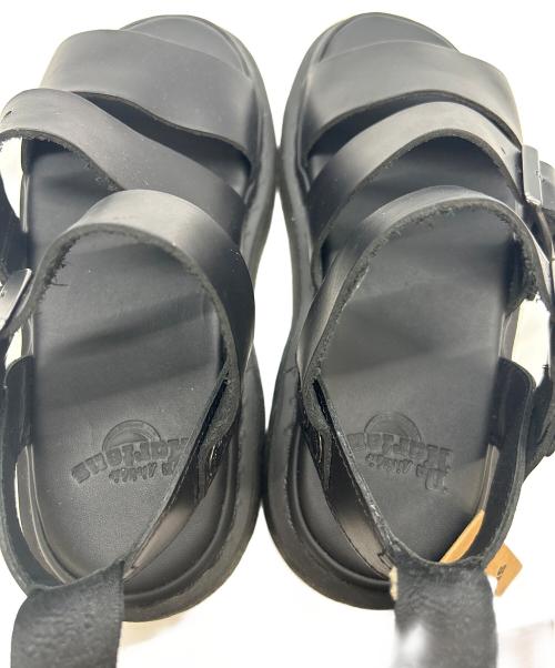 Dr.Martens（ドクターマーチン）Dr.Martens (ドクターマーチン) グリフォンサンダル ブラック サイズ:UK4の古着・服飾アイテム