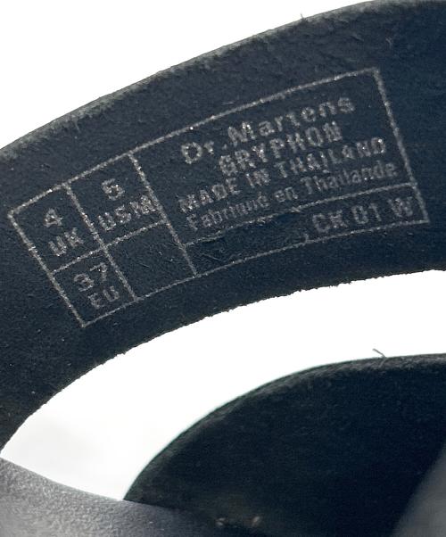 Dr.Martens（ドクターマーチン）Dr.Martens (ドクターマーチン) グリフォンサンダル ブラック サイズ:UK4の古着・服飾アイテム