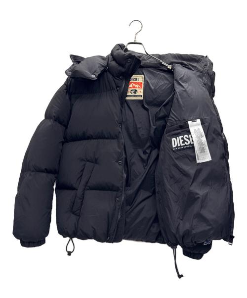 DIESEL（ディーゼル）DIESEL (ディーゼル) ダウンジャケット ブラック サイズ:Lの古着・服飾アイテム
